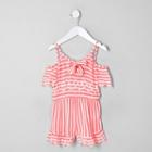 River Island Mini Girls Stripe Romper