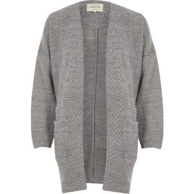 River Island Womens Casual Long Jersey Jacket