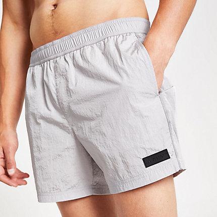 River Island Mens Maison Riviera Nylon Swim Shorts