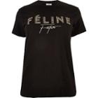 River Island Womens Plus 'feline' Animal Print T-shirt