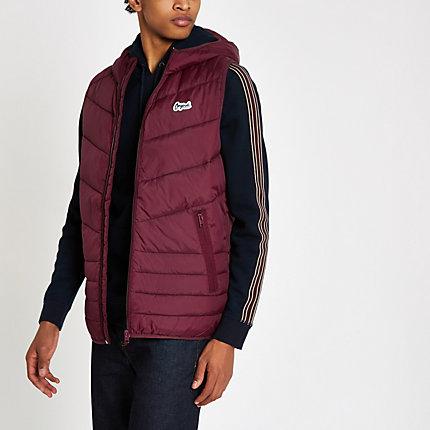 River Island Mens Jack And Jones Puffer Gillet