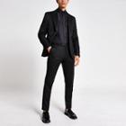 River Island Mens Skinny Fit Tux Suit Trousers