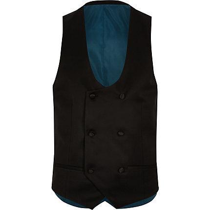River Island Mens Big And Tall Slim Fit Suit Waistcoat
