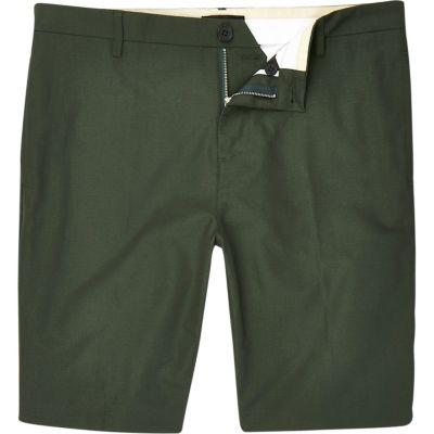 River Island Mens Tailored Oxford Bermuda Shorts