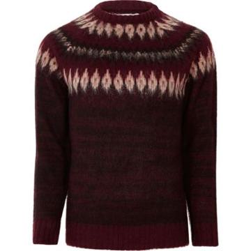 Mens Bellfield Yoke Design Knit Jumper