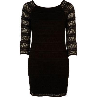 River Island Womens Lace Shift Dress