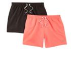 River Island Mens And Coral Swim Trunks Pack