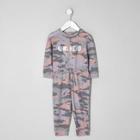 River Island Mini Girls Camo Onesie