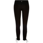 River Island Womens Amelie Lace-up Side Superskinny Jeans