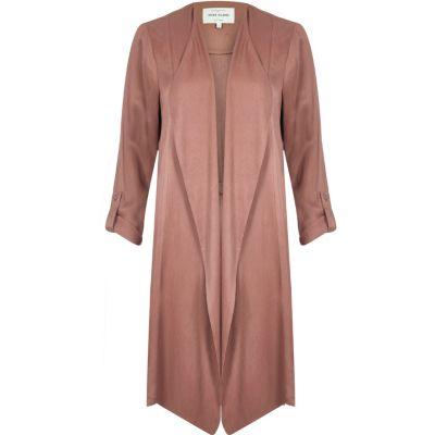 River Island Womens Long Sleeve Crinkle Duster