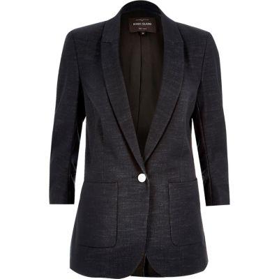 River Island Womens Denim Tailored Jacket