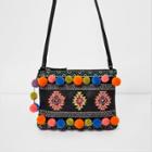 River Island Womens Leather Embellished Cross Body Bag