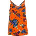 River Island Womens Floral Print Split Strap Cami Top
