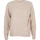 River Island Womens Crossover Wrap Side Knit Jumper