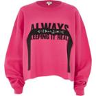 River Island Womens 'keeping It Real' Jewel Sweatshirt