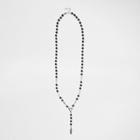 River Island Mens Beaded Feather Necklace