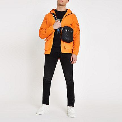Mens Bellfield Hooded Rain Coat