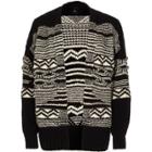 River Island Womens Aztec Knit Open Front Cardigan