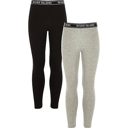 River Island Girls Ri Leggings Pack