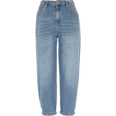 River Island Womens Authentic Denim Tapered Jeans