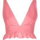 River Island Womens Frill Hem Bralette