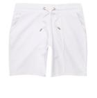 River Island Mens White Pintuck Wasp Embroidered Slim Shorts