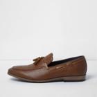 River Island Mens Woven Tassel Loafers