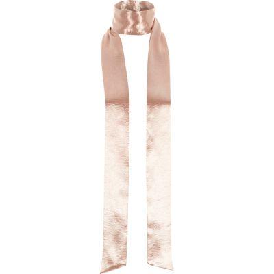 River Island Womens Satin Effect Skinny Scarf
