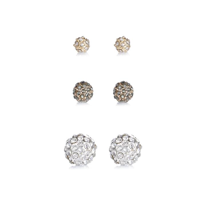 River Island Womens Multi Stud Earrings Pack
