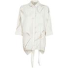 River Island Womens Leaf Print Tie Back Shirt