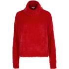 River Island Womens Fluffy Cowl Neck Sweater