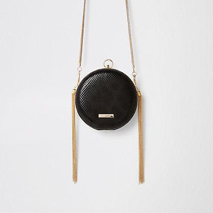 River Island Womens Circle Tassel Cross Body Bag