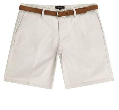 River Island Mens Big And Tall Belted Chino Shorts