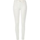 River Island Womens White Amelie Superskinny Patch Pocket Jeans