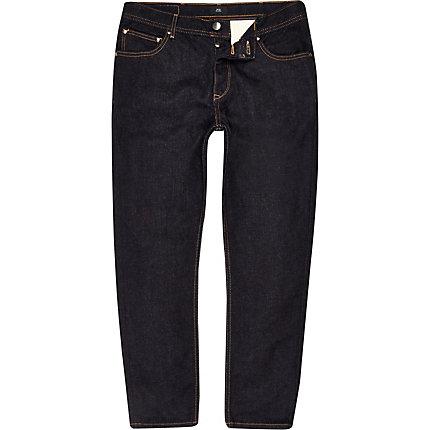 River Island Mens Rinse Jimmy Tapered Jeans