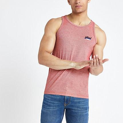 River Island Mens Superdry Vest
