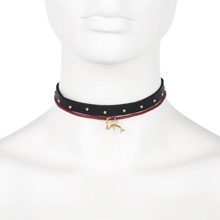 River Island Womens Dolphin Cross Choker Pack