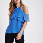 River Island Womens Tiered Frill Cami Blouse