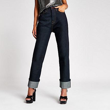 River Island Womens Dua Lipa X Pepe Jeans Straight Denim Jeans