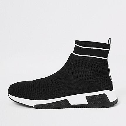 River Island Mens 'prolific' Sock Runner Trainers