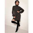 River Island Womens Knit Balloon Sleeve Jumper Dress
