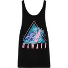 River Island Mens 'hawaii' Print Racer Back Tank