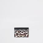 River Island Womens Animal Print Travel Card Holder