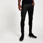 River Island Mens Ollie Spray On Coated Jeans