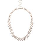 River Island Womens Gold Tone Interlinking Chain Necklace