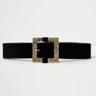 River Island Womens Leather Square Buckle Belt