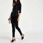 River Island Womens Button Waist Loose Fit Top