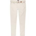 River Island Mens Skinny Fit Belted Chino Pants