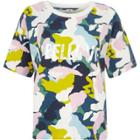 River Island Womens Multicolored Camo Print T-shirt