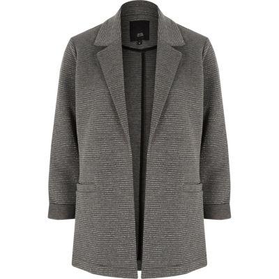 River Island Womens Lurex Jersey Blazer
